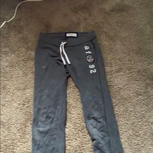 abercrombie kids grey sweats